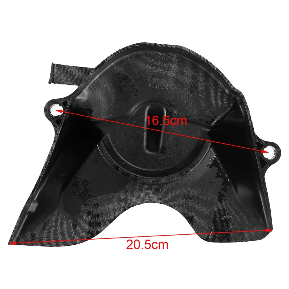 Karbon foran Sprocket Chain Cover Guard Honda CBR650R CB650R 2019-2021 generisk