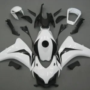 Kåper 2008-2011 Honda CBR1000 RR Hvit & Svart CBR Racing Generisk