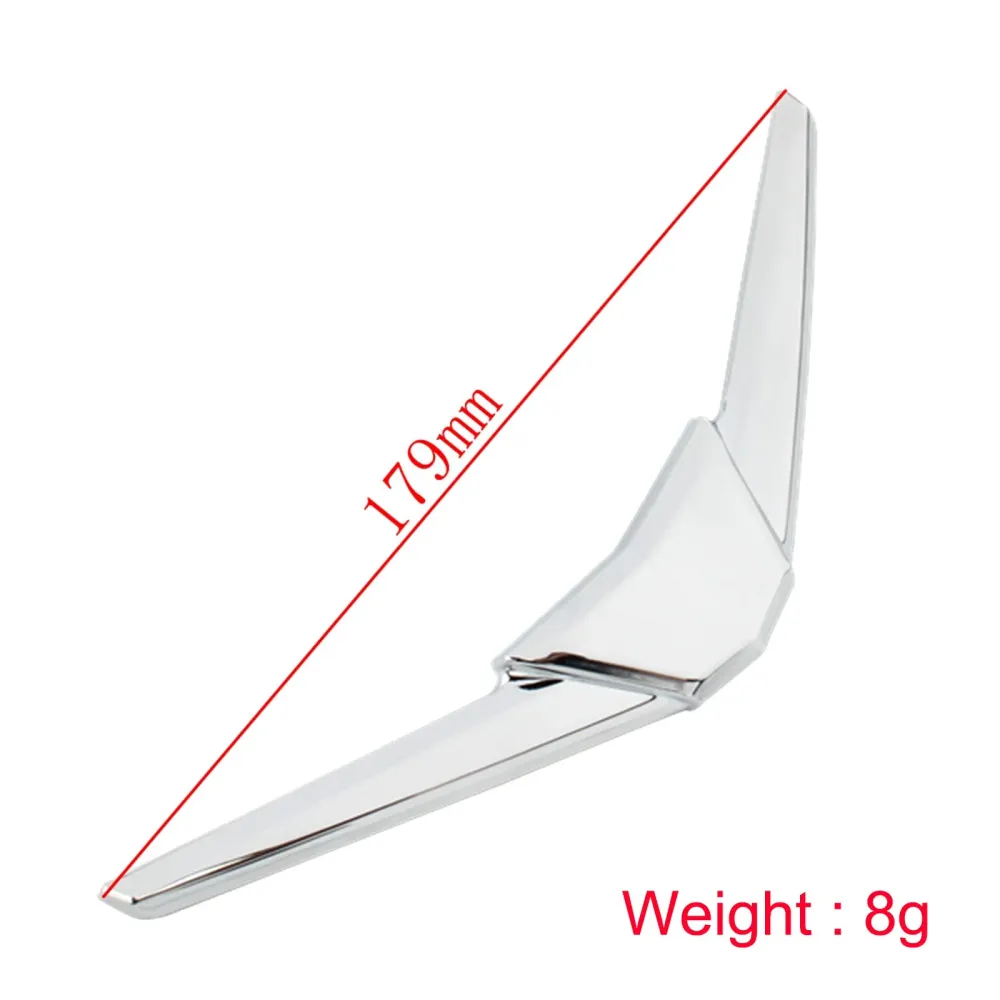 Krom bakfender spiss trim aksentveske Honda Goldwing GL1800 1800 2018-2021