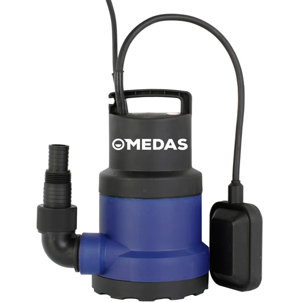 Lensepumpe 7300 l/t plast, 230V, IPX8, 10 m kabel, 250 W, Original nr.: MQ400