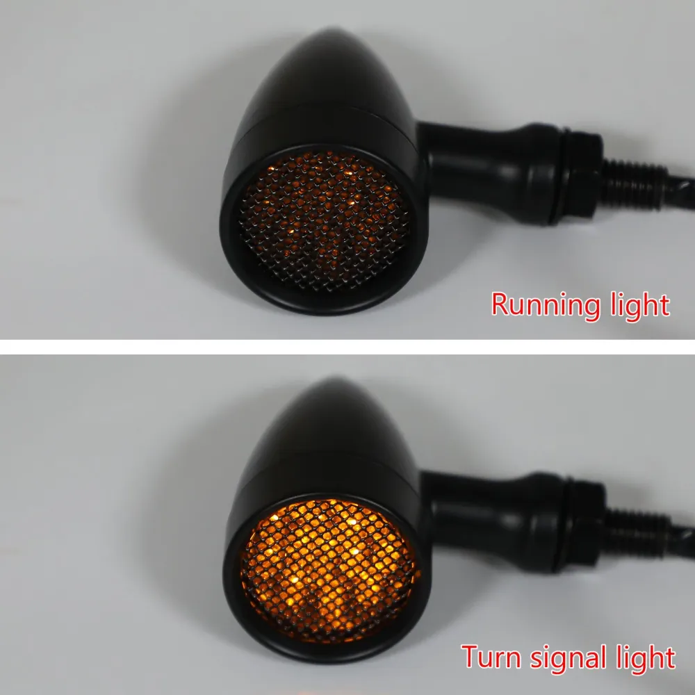 M10 Universal motorsykkel LED blinklys Indikatorer Blinkerlamper Generisk