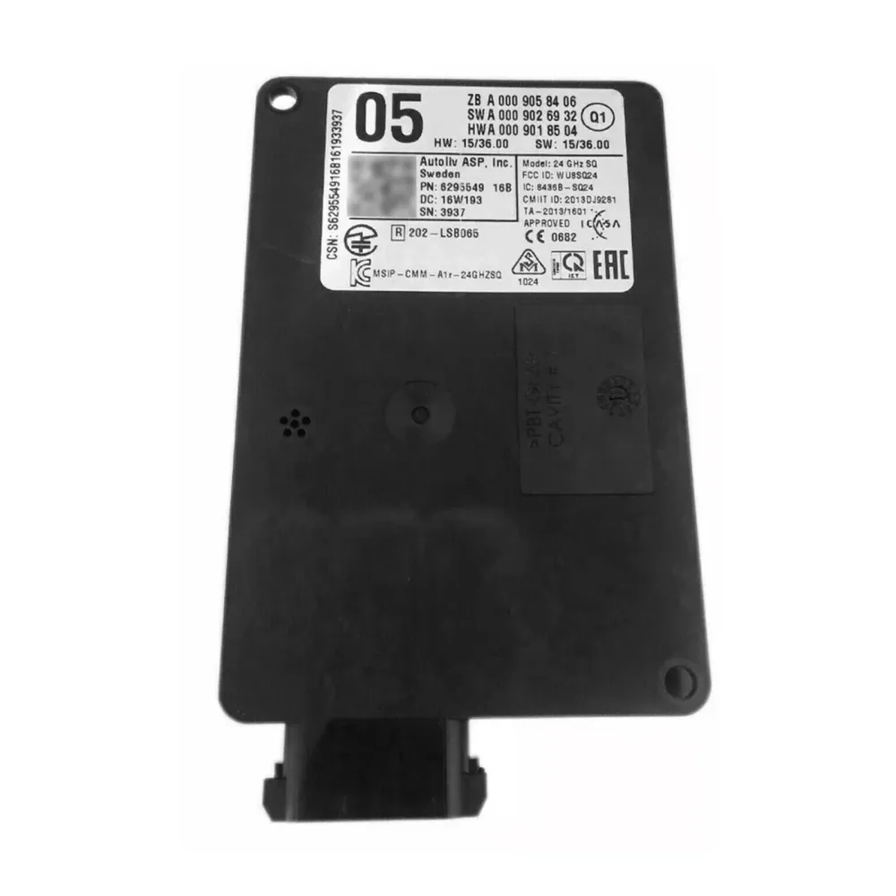 Mercedes Benz SForKLASSE COUPE W217/C217 Fremre radarsensor Distronic-kontrollenhet 0009058406