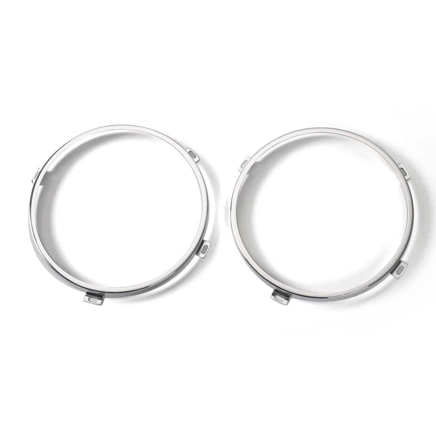 2x monteringsbrakett 7-tommers LED-frontlys rundt ring Wrangler JK 07-2017 generisk