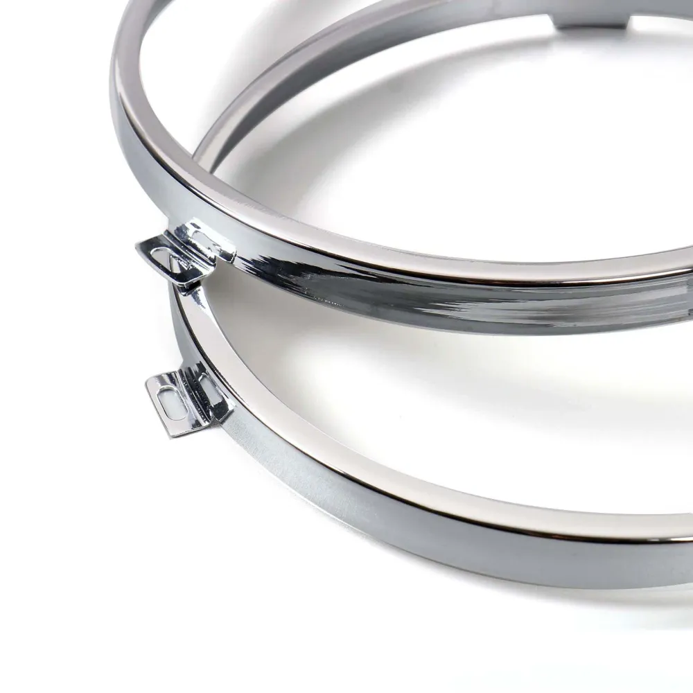 2x monteringsbrakett 7-tommers LED-frontlys rundt ring Wrangler JK 07-2017 generisk