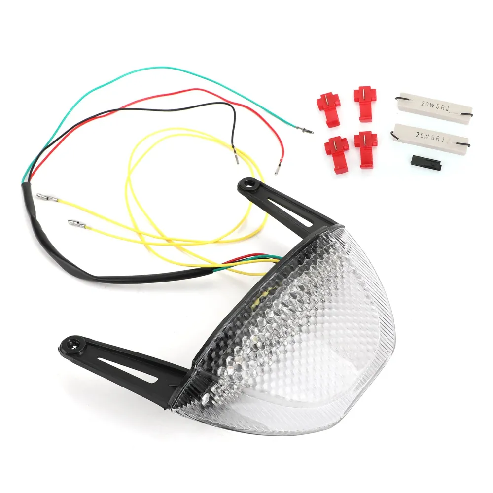 Motorsykkel bakbremsesignaler baklys Honda CBR 600RR 2007-2012 Rød generisk