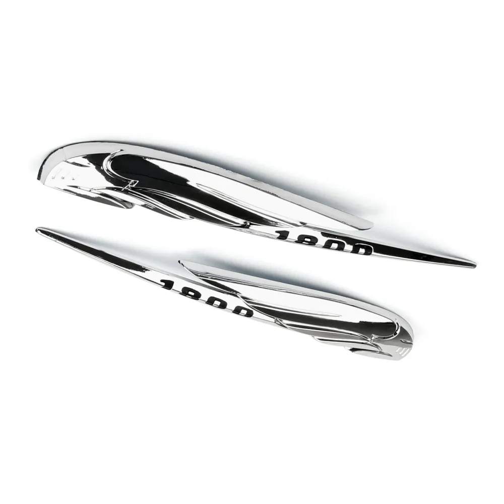 Motorsykkel bensintankemblem Badge Decals Chrome Honda VTX1800