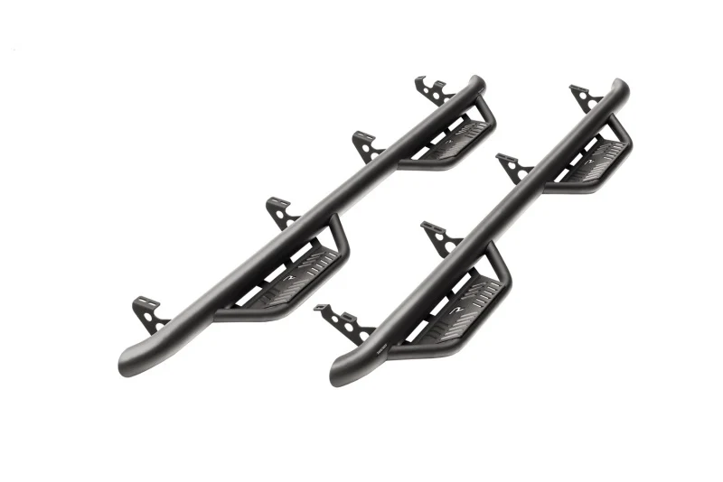 N-Fab Podium LG 07-17 Toyota Tundra CrewMax - Tex. Black - 3in