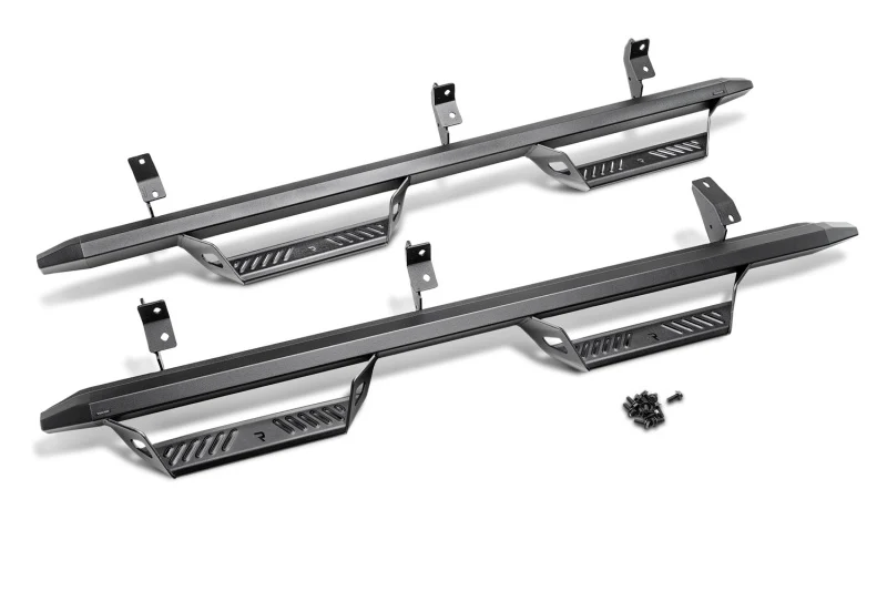 N-Fab Predator Pro Step System 14-18 Toyota 4 Runner SUV 4 Door Gas - Tex Black