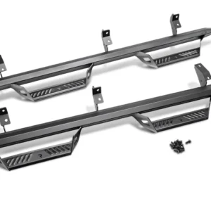 N-Fab Predator Pro Step System 2018 Jeep Wrangler JL 4 Door SUV - Tex. Black