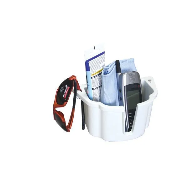 Nuova Rade, Oppbevaringsboks Store-All, Hvit, 19,0 cm x 11,0 cm x 10,0 cm