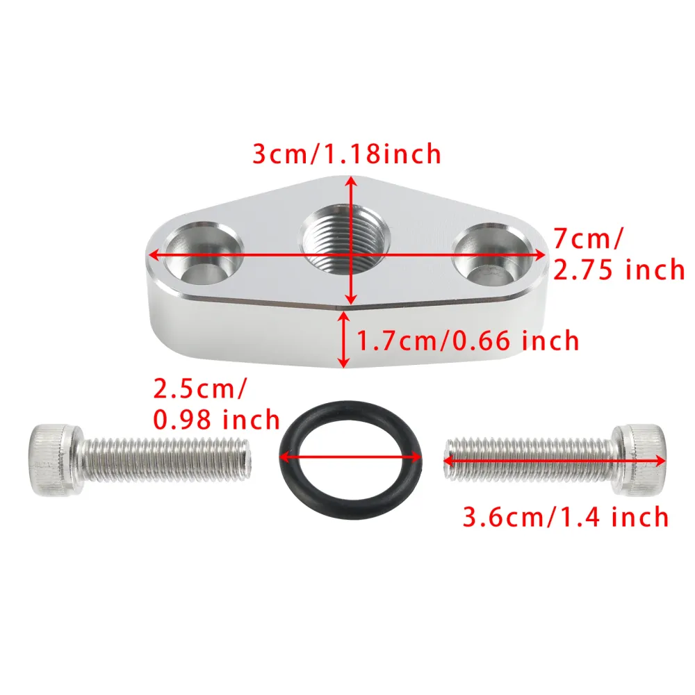 Oljetrykksensoradapterplate M16 x 1,5 551623