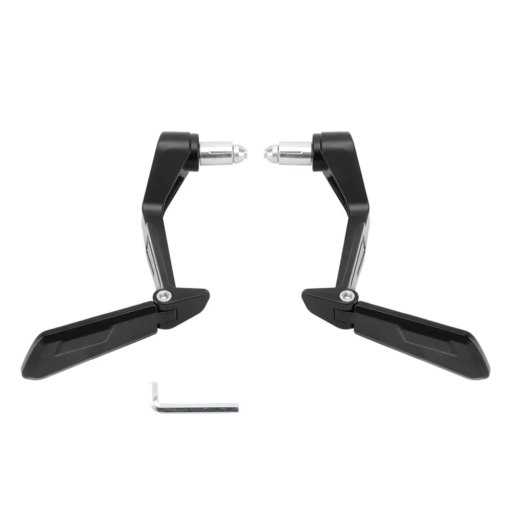 Par spak beskyttelse med sammenleggbar styrespeil mini motorsykkel 22mm
