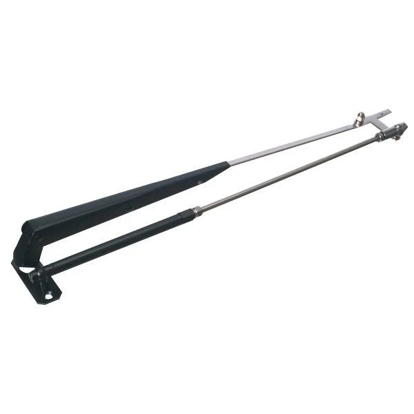 Parallell viskerarm justerbar, 430-560 mm, Skaft Ø: 13,7 mm, Sort/blank