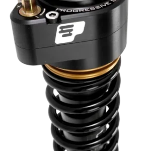 Progressive Harley Ultra Touring-QPS 944 Series Shocks, 13in, 12in Ride Height Standard - Black/Gold