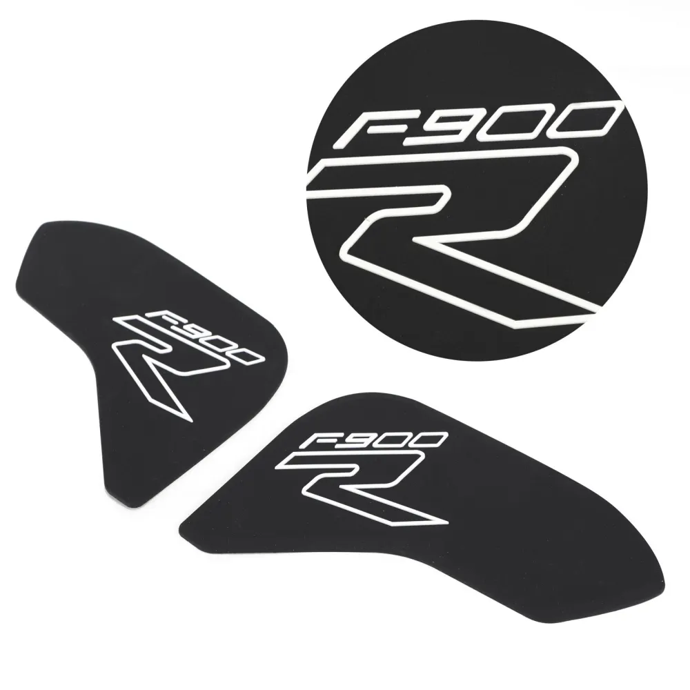 2x Side Tankpad Fuel Tank Protector Fit BMW F900R 2020 laget av gummi svart generisk