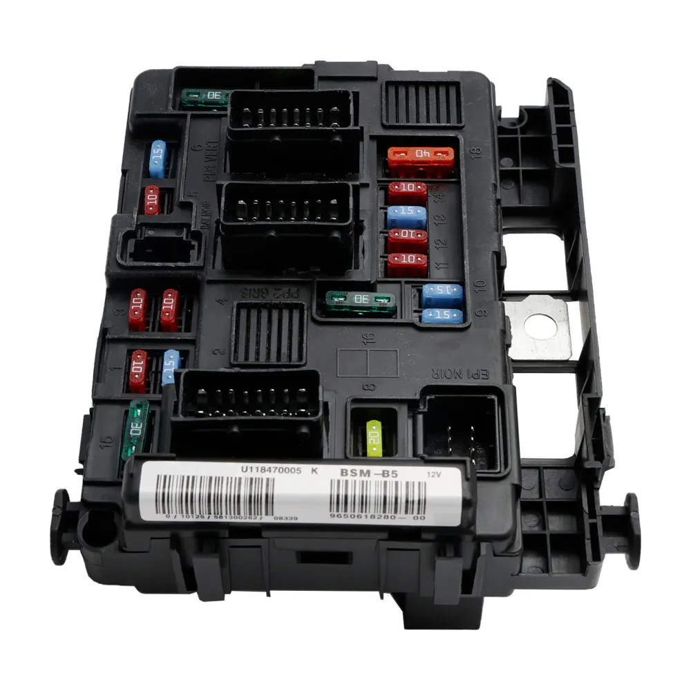 Sikringsskapsmodul 9650618280 Citroen C2 C3 I II C3 Picasso Peugeot 1007 207