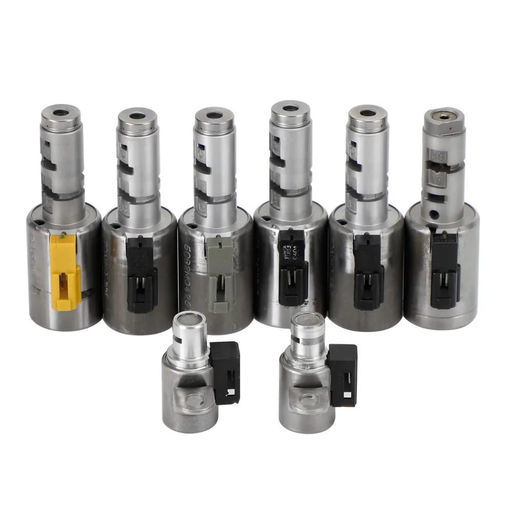 Skoda Superb 2009-2011 (CHN) L4 2.0L V6 3.2L 6-trinns FWD 8PCS 09G TF-60SN/TF60SN 6-SPEED TRANS Solenoid