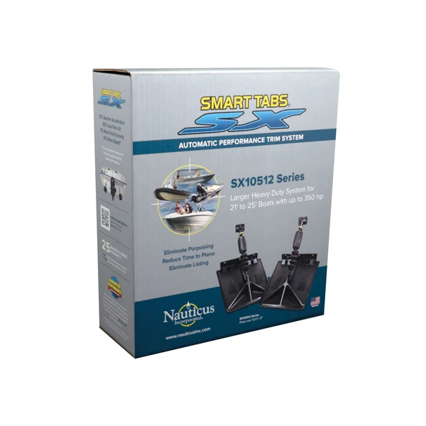 Smart Tabs, Kompositt Trim Plates SX 21-25, 200-350 HP, 10,5" x 12"