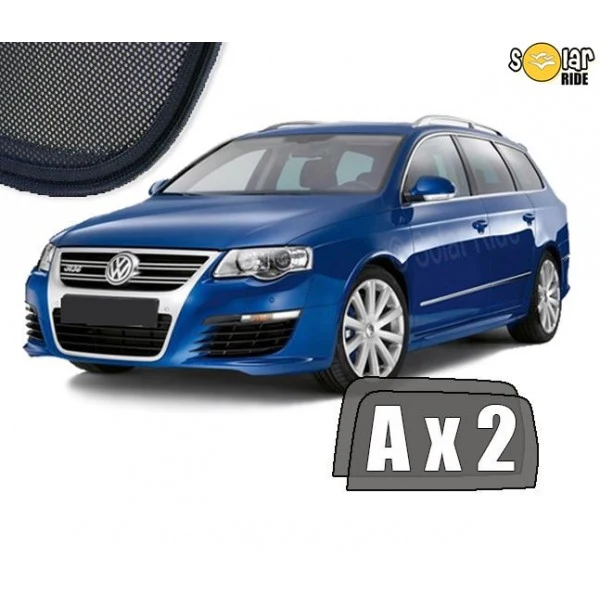 Solskjerm Vw Passat B6 Variant (2005-2010) (2 stk)