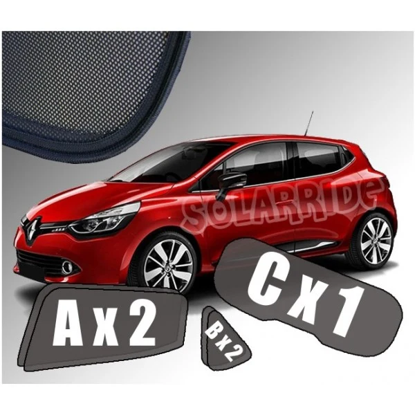 Solskjerm Renault CLIO FLH IV (2012-2019) (5 stk)