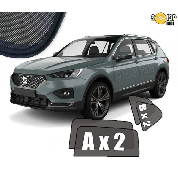 Solskjerm Seat Tarraco (2018-2024) (4 stk)