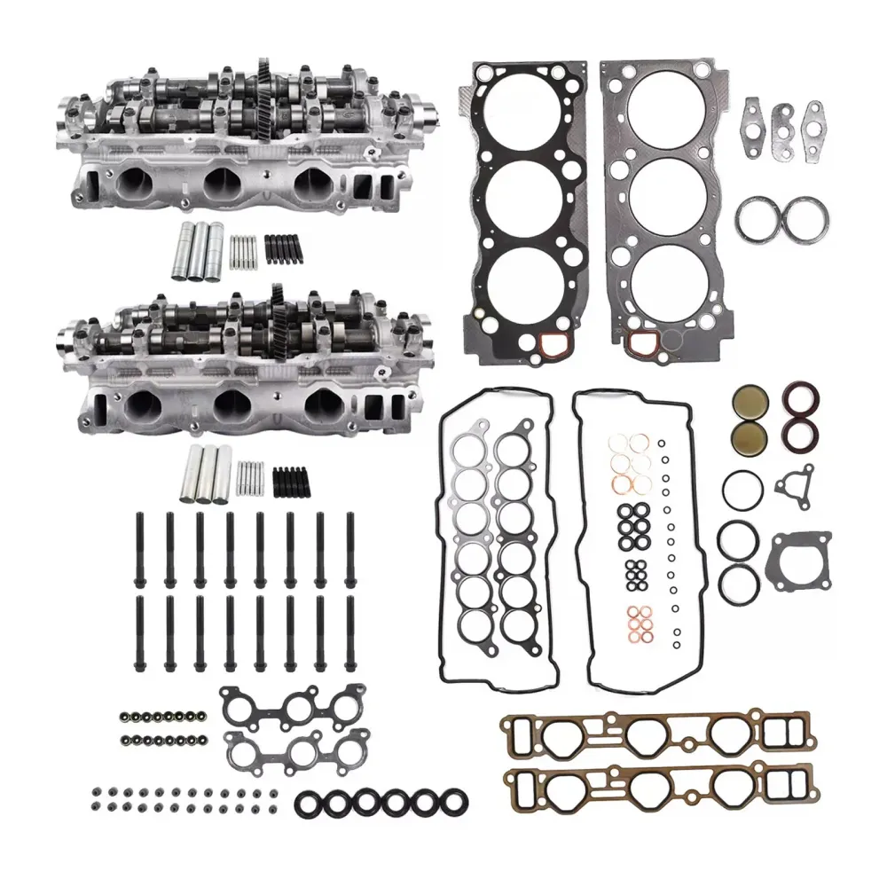 2 stk. sylinderhode & Pakninger & Bolter Toyota 3.4L 5VZFE Tacoma 4Runner 1995-2004