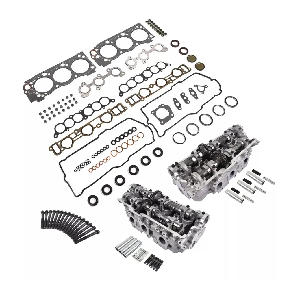 2 stk. sylinderhode & Pakninger & Bolter Toyota 3.4L 5VZFE Tacoma 4Runner 1995-2004