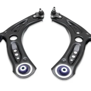SuperPro 2015 Volkswagen Golf Rear Base Front Control Arm Lower Assembly Kit (Add. Positive Caster)