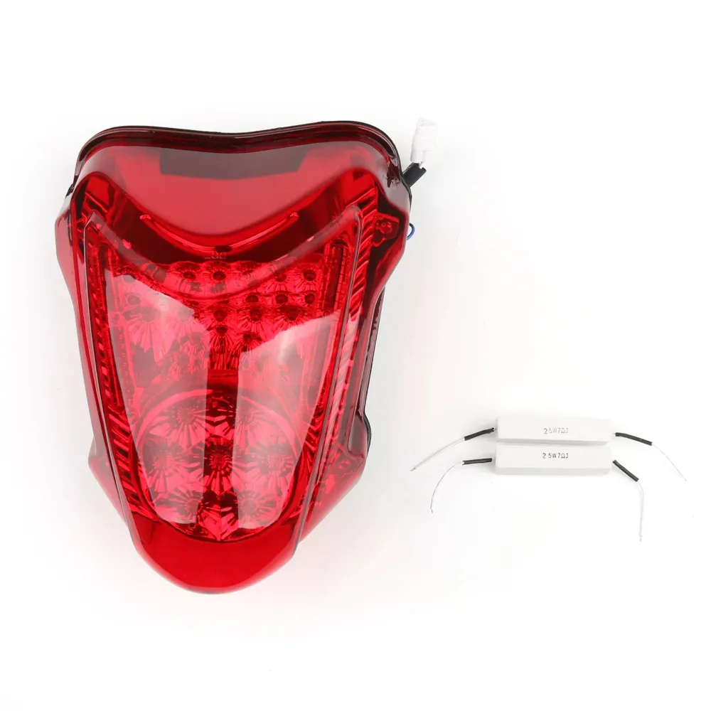 Suzuki GSXR 1300 Hayabusa (2008-2012) Integrert LED baklys 3 farge