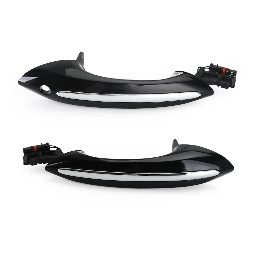 Svart utvendig venstre+høyre dørhåndtak 51217231931/51217231934 BMW F10 F01