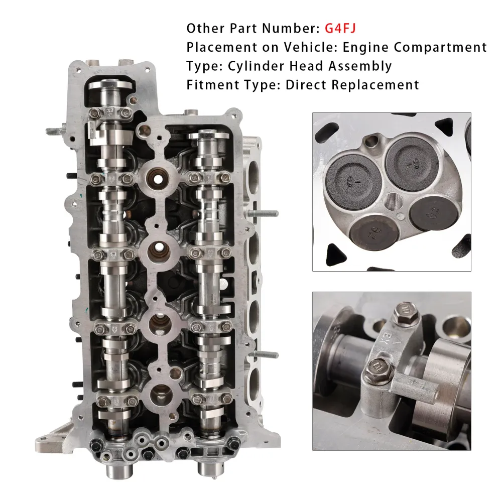 Sylinderhodeforsamling G4FJ Hyundai Accent Kia Soul 1.6L 2012-2019