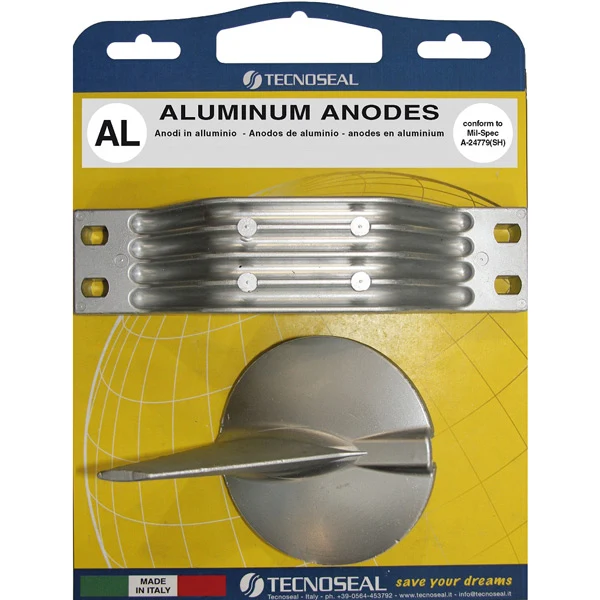 Tecnoseal, Alu anodesett Yamaha 200-250hk, 6G5-45251-01, 6G5-45251-02, 61A-45371-00