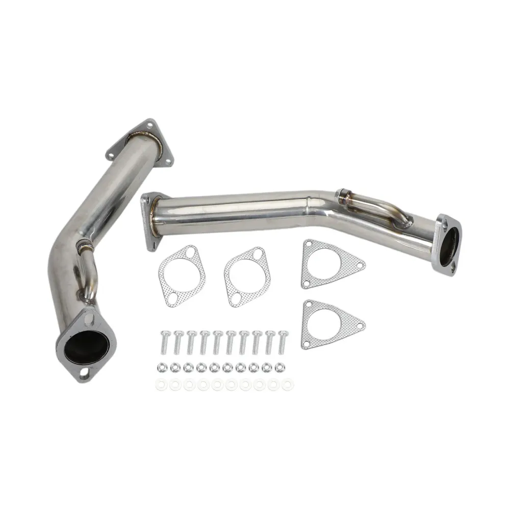 2.5" Testrør eksosnedrør alle Infiniti Q50/Q60-modeller med 3,7L motor (passer ikke 2,0 eller 3,0t modeller)