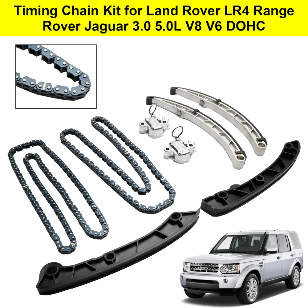 Timing Chain Kit Land Rover LR4 Range Rover Jaguar 3.0 5.0L V8 V6 DOHC