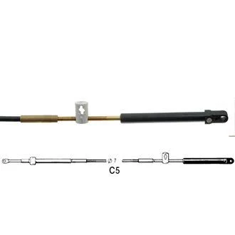 Ultraflex, Styrekabel C5 Quicksilver, 16 fot, 95 mm