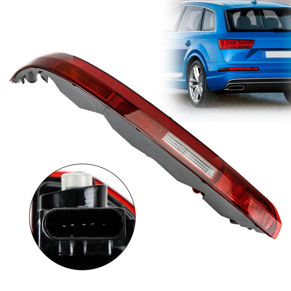 Venstre bakfanger baklampe tåke lampe montering 4M0945095 Audi Q7 2016-2023