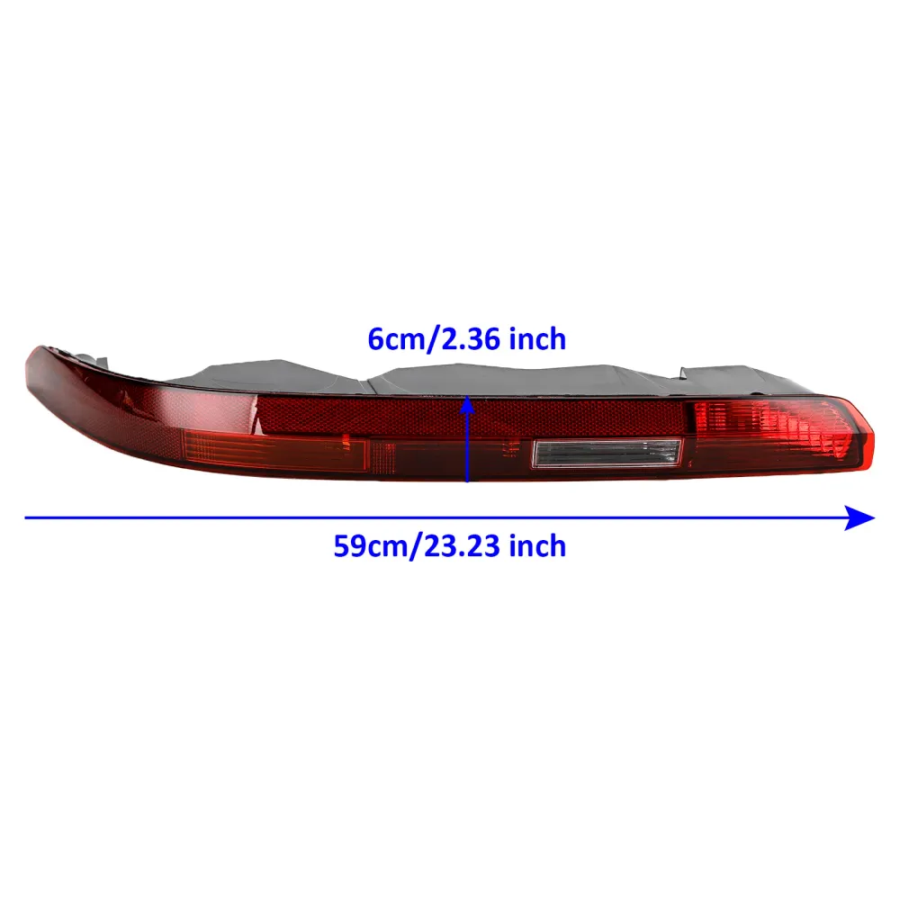 Venstre bakfanger baklampe tåke lampe montering 4M0945095 Audi Q7 2016-2023