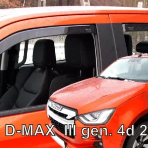 Vindavviser Isuzu D-Max III (2019-) – PMMA Plexiglass | Heko