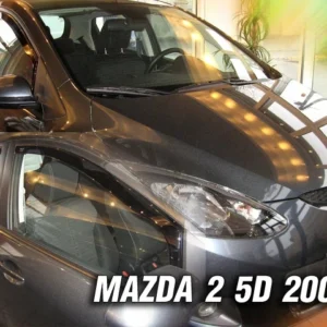 Vindavviser Mazda 2 (2007-2014) – akryl/plast | Heko