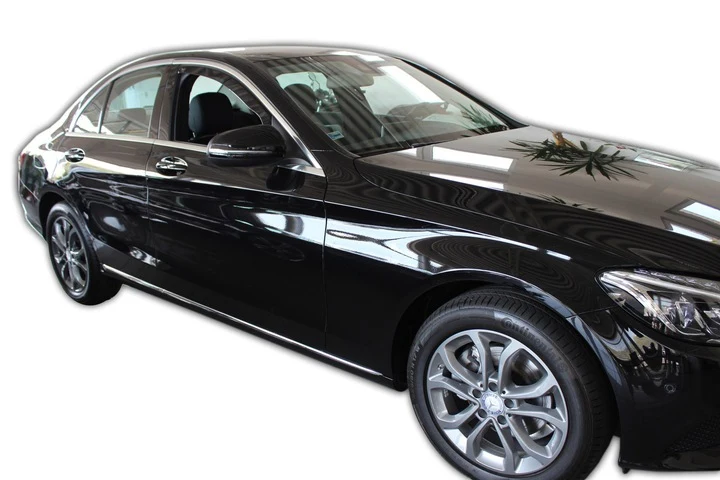 Vindavviser Mercedes C (W205) / sett 2 stk. (2014-2021) – PMMA Plexi | Heko