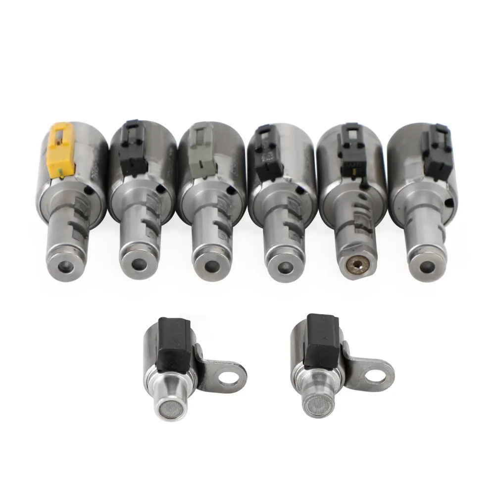 Volkswagen Beatles 2003-2010 1.8L 1.9L 2.0L 2.5L 6-trinns FWD 8PCS 09G TF-60SN/TF60SN 6-trinns Trans Solenoid