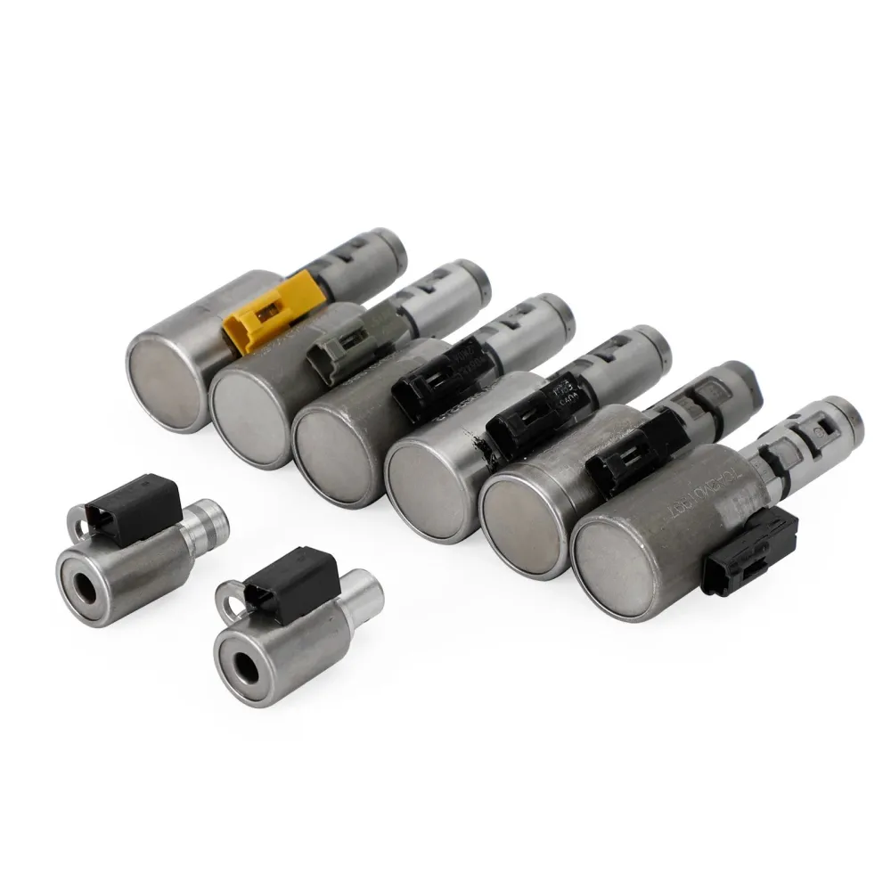 Volkswagen Jetta 2005-2011 2.0L L5 2.5L 6-trinns FWD 8PCS 09G TF-60SN/TF60SN 6-trinns Trans Solenoid