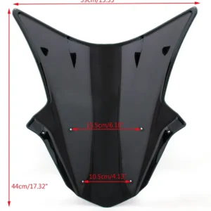 Windshield Double Bubble Kawasaki ZX10R ZX 10R (2011-2015) 6 Farge generisk