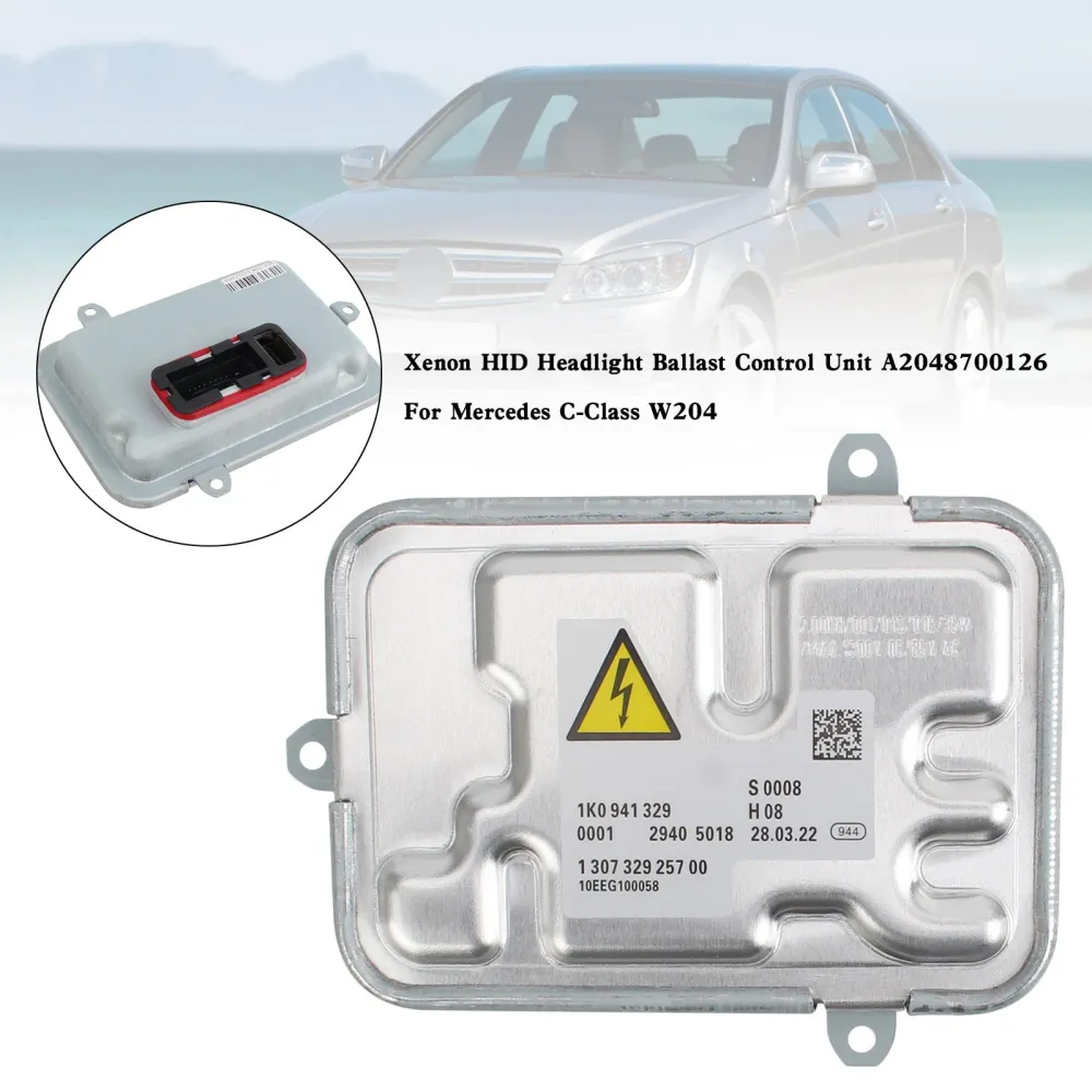 Xenon HID-lyktforkoblingskontrollenhet A2048700126 Mercedes C-klasse W204
