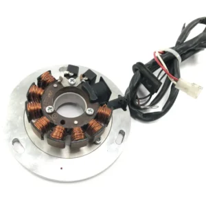 Yamaha XT 500 1U6 [1981] - Stator dynamo tenning base plate generator ladestator