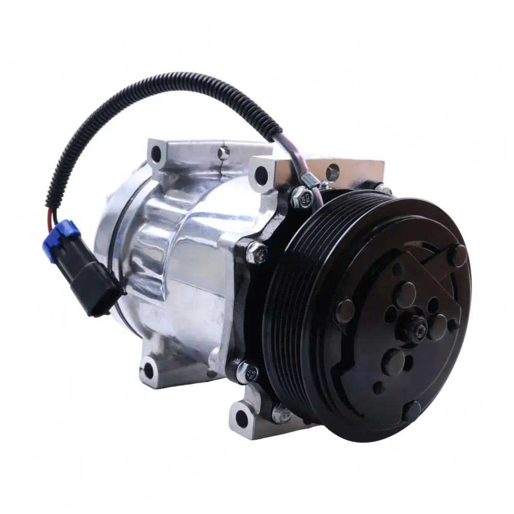12V 6PK 126mm 7H15 /C kompressor F69-1015-111 F69-1028-111 Peterbilt 365 367 389 Kenworth T680 T660 T880 lastebil