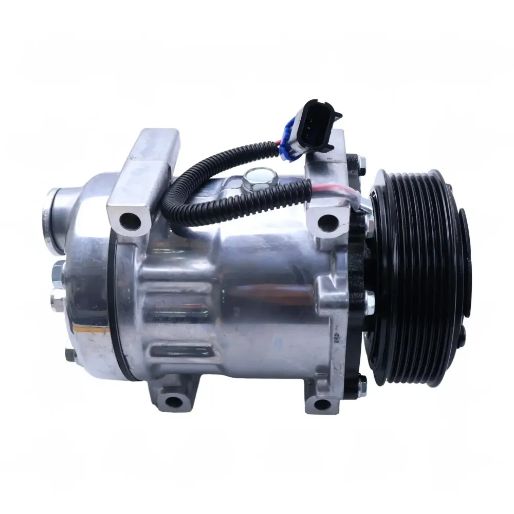 12V 7PK 126mm SD7H15 /C kompressor F69-1015-151 F69-1013 F69-1015-131 Kenworth T680 T880 T660 Peterbilt 365 367 389 567 57...