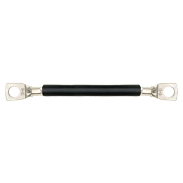 Oceanflex, fortinnet batterikabel m/kabelsko, svart, 35mm²/0,7m