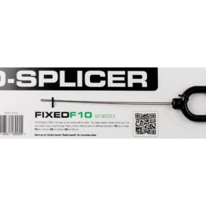 D-skjøtejern, D-skjøtejern F10 skjøtefeste 1,0 mm - 18 cm