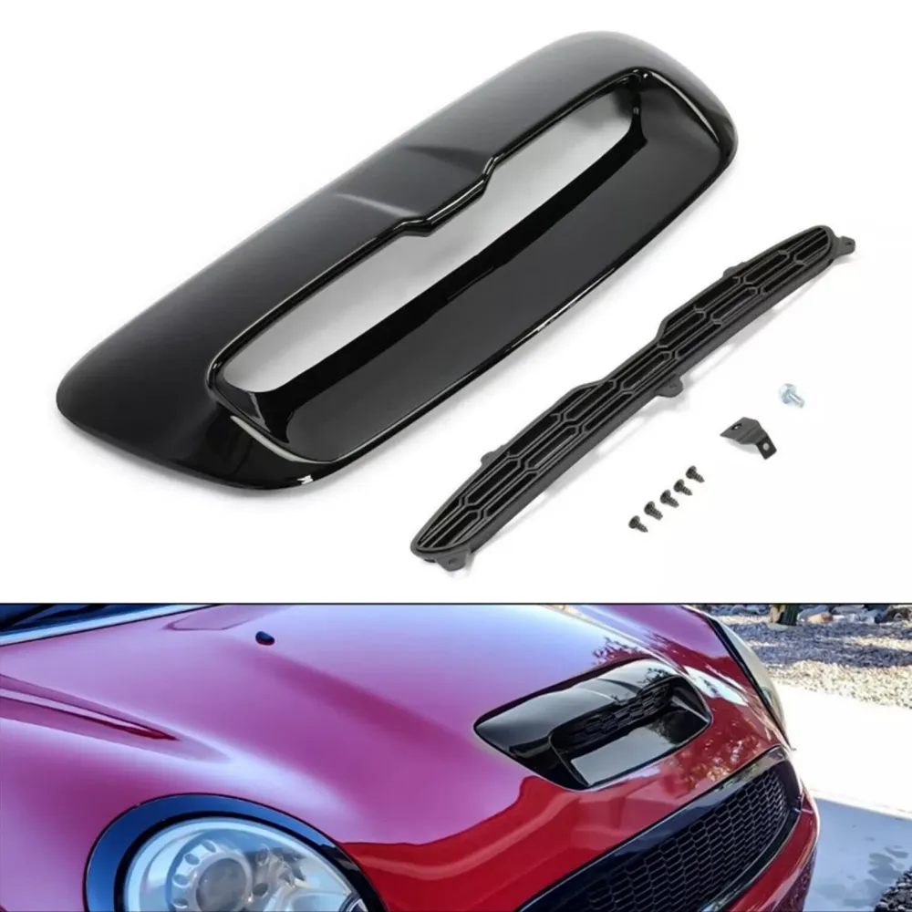 Hood Grill Air Intake Vent Scoop Mini Cooper S R55 R56 R57 R58 R59 2007-2014